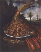 Bartolomeo Bimbi Plate with Datteln oil painting artist